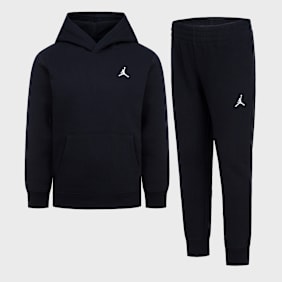 Jordan MJ Brooklyn Fleece Pullover Set nero