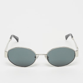 Karl Kani Ovalförmige Sonnenbrille argento