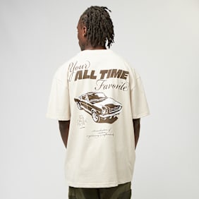 Mister Tee All Time Favorite Oversize Tee bege