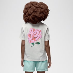 Jordan Girlfriend Graphics Tee Rose bijela