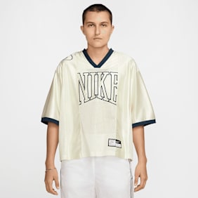 Nike   Sportswear Street Shortsleeve Grafik Jersey Top beż