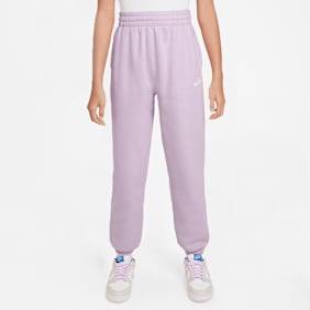 Nike   Junior Sportswear Club Fleece Loose Pant Low Brand Read pourpre