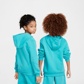 Nike Junior Sportswear Club Fleece Hoodie niebieski