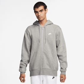 Nike Club Basketball Fleece Hoodie grau