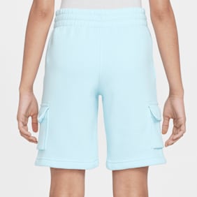 Nike Sportswear Fleece Cargoshorts blauw