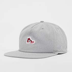Jordan Pro Structured Sneaker Patch Cap grijs