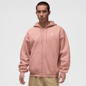 Jordan Brooklyn Oversized Full-Zip Hoodie rosa 