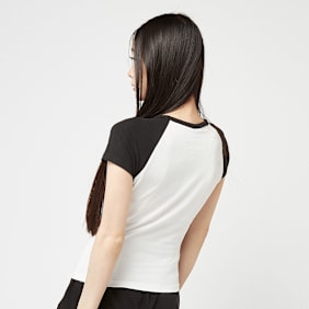 Karl Kani Collage Print Tiny Raglan T-Shirt wit