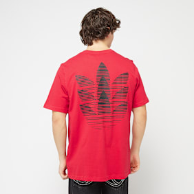 adidas Originals Trefoil Backprint T-Shirt vermelho