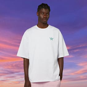 MCM x SNIPES Miami T-Shirt bianco
