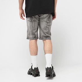 2Y STUDIOS Victor Ripped Slim Fit Shorts grau