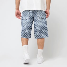 2Y STUDIOS Tariq Carree Baggy Shorts bleu