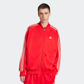 adidas Originals Trainingsjack rood