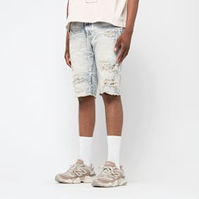Smoke Rise Rip & Repair Denim Shorts plava