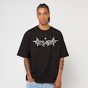 FAVELA Future Rhinestone T-Shirt nero