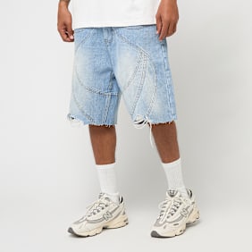 FAVELA Cutline Shorts blu
