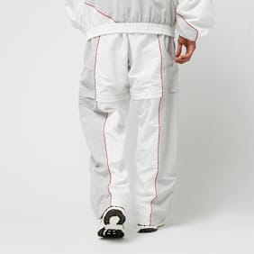 zəяo si:x nœf Primary Logo Oversized Straight Leg Color Block Trackpants weiß