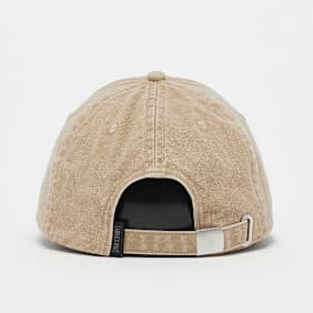 zəяo si:x nœf Primary Logo Washed Baseball Cap bege