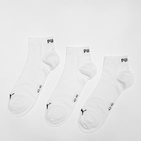 PUMA 3 PACK - Quarter Sock biały