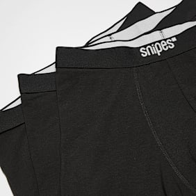 SNIPES 3 PACK - Black Tape  Briefs Boxershorts noir