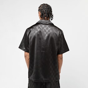 Karl Kani Signature All Over Print Resort Shirt schwarz