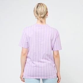 Karl Kani Small Signature Essential Pinstripe Oversized Tee pourpre