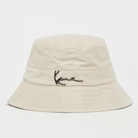 Karl Kani Metal Signature Bucket Hat beige