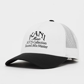 Karl Kani Woven Signature Kani Music Trucker Cap weiß