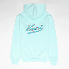 Karl Kani Varsity Palm Print Zip Hoodie Junior turquesa