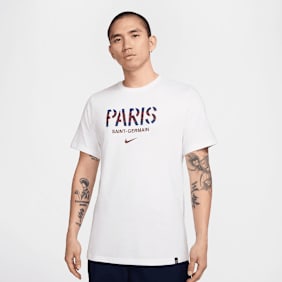 Nike   PSG Wordmark Tee branco