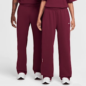 Nike Nocta M NRG NOCTA CS PANT FLC OH dark beetroot/adobe/(adobe) rouge