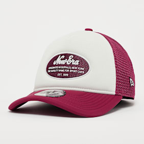 New Era A-Frame Trucker Oval Foam Patch New Era wit