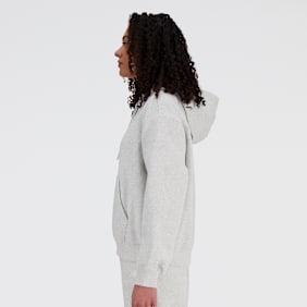 New Balance Sport Essentials Fleece Hoodie siva