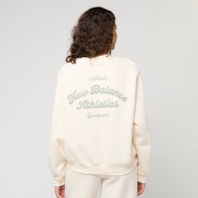 New Balance Linear Heritage Fleece Crew beige