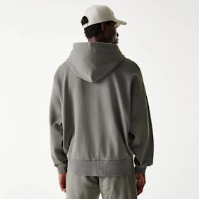 New Era NBA Washed Full Zip Los Angeles Lakers grigio