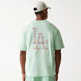 New Era MLB Infill Los Angeles Dodgers Oversized Tee beige