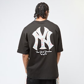New Era MLB Infill New York Yankees Oversized Tee crna