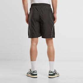 Urban Classics Piped Panel Trackshorts zwart