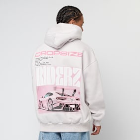 DropSize Heavy Oversized Riderz Hoodie rosa 