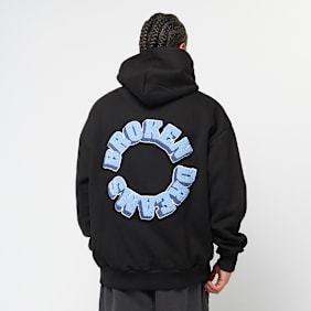 DropSize Heavy Oversize Broken Dreams Circle Hoodie preto