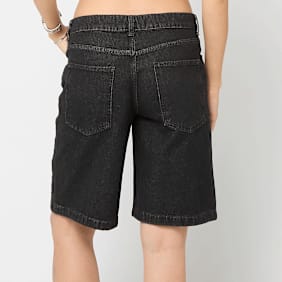 Decibel Denim Shorts schwarz