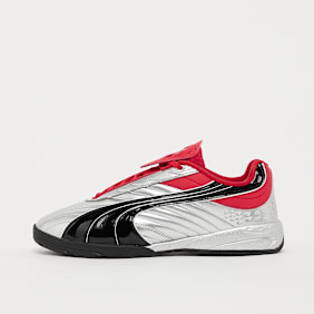 PUMA V-S2 Goalgetter Jr puma silver/for all time red srebrna