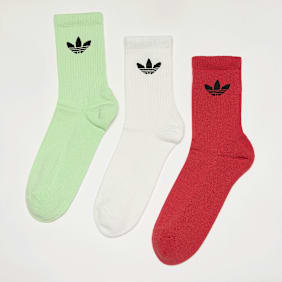 adidas Originals 3 PACK - Trefoil Cushion Crew Socken multicolor
