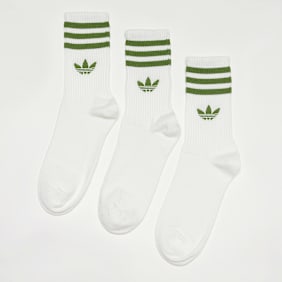 adidas Originals 3 PACK - adicolor Crew Socken weiß