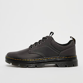 Dr. Martens Reeder Leather 5 Eye Shoe gunmetal saddleback grijs