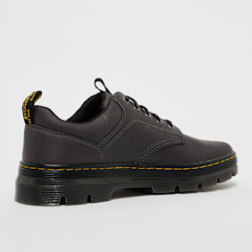 Dr. Martens Reeder Leather 5 Eye Shoe gunmetal saddleback grijs