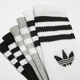 adidas Originals Chaussettes Crew adicolor (3 Pack) gris