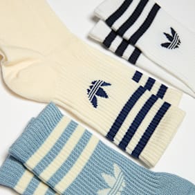 adidas Originals adicolor Crew Socken  (3 Pack) višebojno