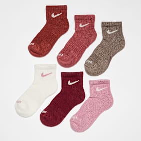 Nike   6 PACK - Dri-FIT Performance Basic Quarter Socks multicolorido