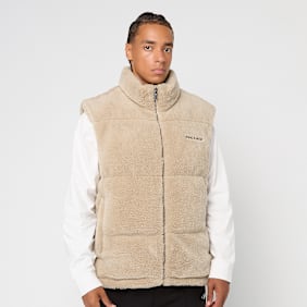 Pegador Landin Teddy Puffer Vest beige